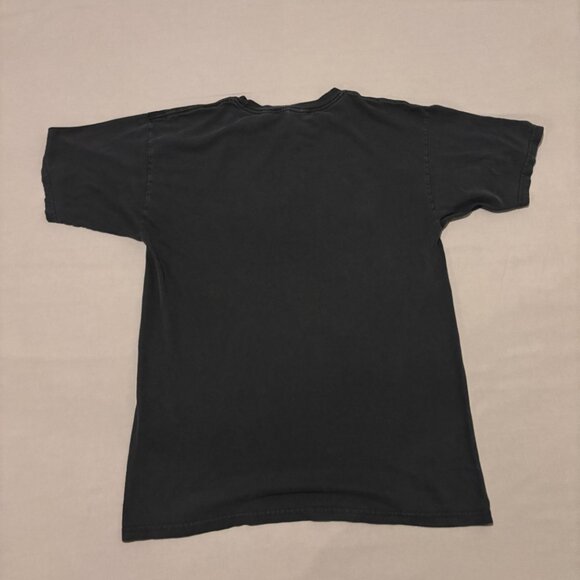 Obey T Shirt Medium Black Short Sleeves Y2K Graphical Obey Posse Worldwide - Picture 6 of 6